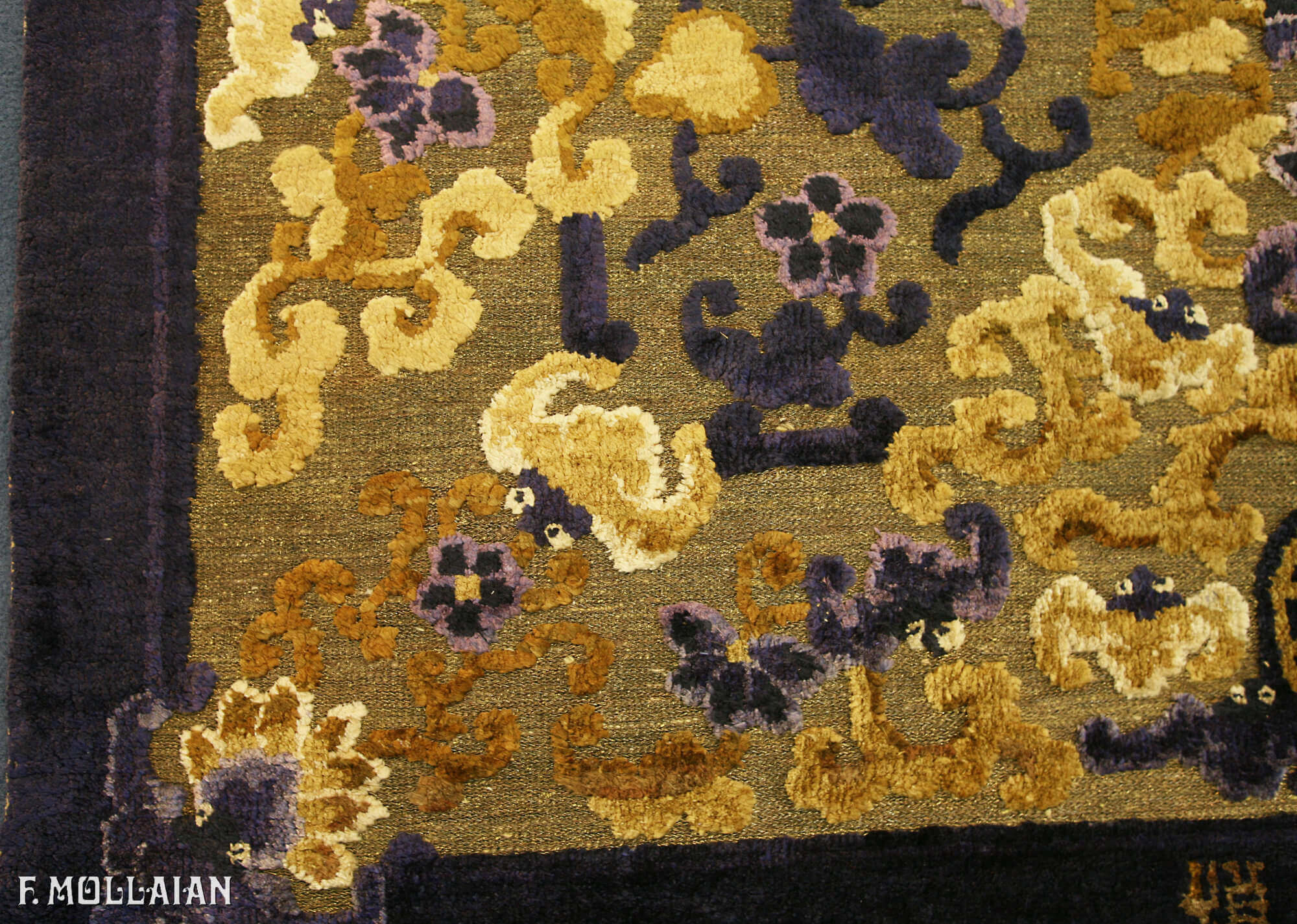 Teppich Chinesischer Antiker Peking Seide n°:49167166